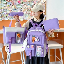 Schoolbag female light Primary School students cute summer three to five six years of girls large capacity Childrens backpack backpack