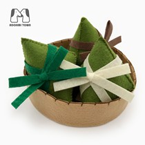 (Non-woven finished spot) Dragon Boat Festival non-woven zongzi finished house toys childrens parent-child