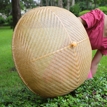 Vietnam bamboo dining table cover large vegetable cover anti-fly cover Chinese fruit cover fine hole food cover bamboo products