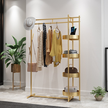 Hangers Nordic coat rack Room bedroom Modern clothes rack Light luxury floor-to-ceiling simple creative storage Home