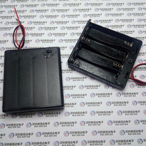 Four sections No. 5 battery box No. 5 battery holder with 4 batteries in series 6V with cover switch