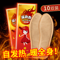 Heating insole Winter thickened Agrass soles Self-heating women Walking warm and cold-proof Self-heating feet Warm Feet