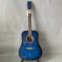 Johnson original 41 inch authentic blue rounded fine blemish Folk acoustic Guitar special price