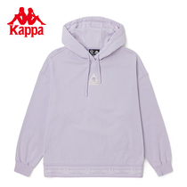 KAPPA X OZLANA joint list of womens sports suit with cap sleeve head sweatshirt straight drum