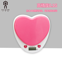 Electronic kitchen flour weighing food 1g grams Mini cake baking baking Household small scale weighing scale