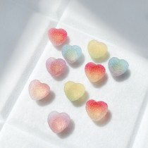Gummy Cork nails 12 sets of Love stars metal pushpins felt board decoration nail cute photo wall nails