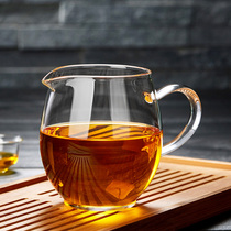 Glass Road cup thickened heat-resistant single with leak set household filter tea set accessories Tea Tea Tea filter tea divider