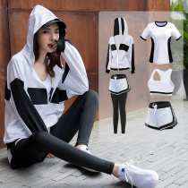 Langsha yoga clothing Spring and Autumn Winter professional loose quick dry Net Red fashion running clothes gym sports suit women