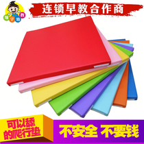Early Education Center Floor Mat Software Kindergarten Splicing Indoor Anti-collision Soft Bag for Children Thickened Soft Cushion Anti-fall Climbing Mat