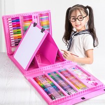 Childrens painting tool set Baby painting gift box Childrens brush watercolor pen Primary school childrens art supplies