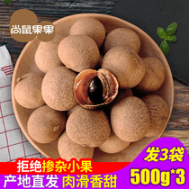 Shang rat dried Longan 6a premium 500g * 3 bags of Gaozhou Longan dried womens blood soaked water non-seedless dried meat
