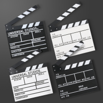 Movie Beats Board Props Field Scooboard Open Clapper Board Directors Board Wooden Photo Web Store Photo Creative Decorations Hem