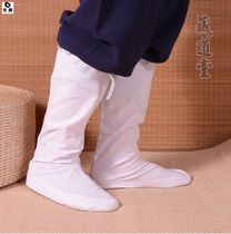 Taoist vestments boots mens and womens ancient socks Zen take traditional film and television performances to the knees cloud socks Taoist boots and socks