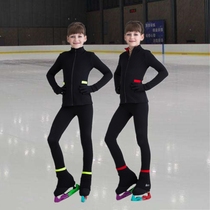 Childrens figure skating suit skating pants sportswear pants adult girls ice hockey training suit performance skating plus Velvet
