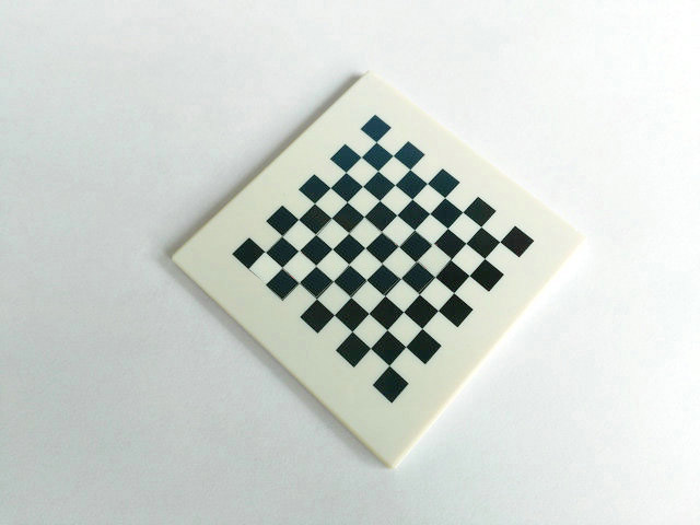 Checkerboard ceramic calibration board manufacturer direct sales camera CCD calibration correction ceramic plate opencv