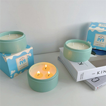 Full house of milk fragrance feel comfortable scented candles bedroom soothe the rest smokeless incense to purify the air