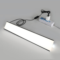 LED luminous top corner light living room plaster line lamp ceiling corner line sample special shot