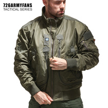 Flying jacket mens air force ma1 baseball uniform mens autumn casual Youth Mens trend military fans stand collar jacket autumn and winter