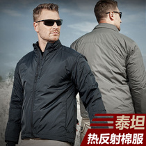 Archon outdoor heat reflection Titan tactical cotton jacket mens windproof jacket autumn and winter warm cold cotton coat
