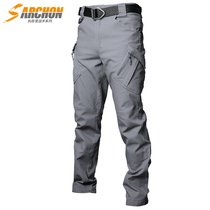 Governing Official Spring Autumn IX9 Tactical Pants Mens Body Special Soldiers Pants Outdoor Work Pants Outdoor Work Pants Multiple Pockets For Training Pants