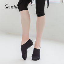 Sansha French Sansha adult jazz dance shoes Womens soft-soled low-top dance shoes Yoga practice modern dance shoes