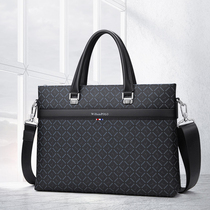 Imperial Paolo Handbag Business Mens Bag Sloped Satchel Shoulder Bag Mens Bag Casual Briefcase Crosswalk Computer Bag