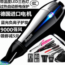 Electric hair dryer household super power 5000 hair salon 9000W barber shop 3000 dedicated blue light quick drying air tube