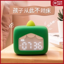 Talking small alarm clock students with children boys and girls dormitory dedicated 2021 new smart electronic alarm meter