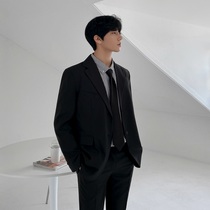Mens small suit suit suit Korean trend handsome ins fried street casual suit Hong Kong style squad handsome dk uniform jacket