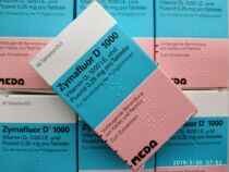Spot Germany Zymafluor Novartis d3 Vitamin VD Fluoride D1000 baby baby 90 2 years old
