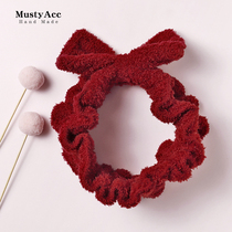  Hairband female face washing bow Girl heart washing cute simple headgear headdress hairband Korean net red hairband