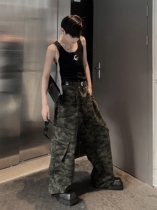 (TZ killer) 22SS summer printed bottoming slim vest casual black and white sleeveless T-shirt