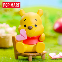 POPMART Bubble Mart Winnie the Pooh Sweet Series Blind Box Trend Toys Dolls Creative Gifts