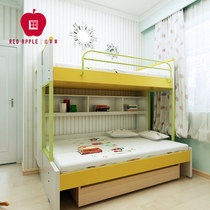 Red Apple whole house furniture childrens interest bed free combination childrens bed can be customized child mother bed