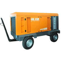 Factory direct sales red five rings electric mobile screw air compressor HGD110-8 motor 110KW