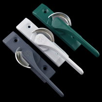 Deford type 80 aluminum alloy window crescent lock Sliding door and window lock Stainless steel narrow hook plate panning window lock