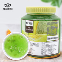 Spring new products Bodo home Xinsheng honeydew melon fruit jam milk tea drink raw materials
