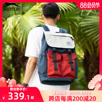 New trendy brand street fashion backpack mens computer bag travel bag high junior high school student book backpack female large capacity