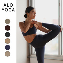 Alo Yoga nude professional yoga pants wear bright high waist hips nine shark pants in European and American fitness pants
