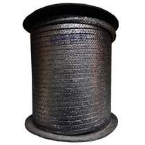 Graphite packing high temperature and high pressure flexible graphite rope metal wire nickel wire reinforced wear-resistant expansion valve packing rope