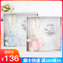 French kaloo baby soothing towel with entrance newborn baby saliva towel appeasement plush toy coax sleeping doll
