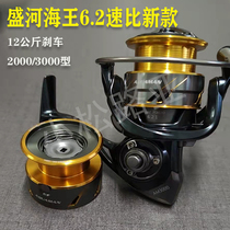 Shenghe 2021 new sea king spinning wheel 6 2 speed ratio 2000 3000 Type of metal far down to light sea water