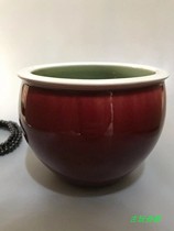  Jingdezhen factory goods Jianguo Porcelain factory kiln becomes small water tank thrift vintage antique antique porcelain boutique collection ornaments