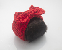 Korean childrens baby hair band wig bangs buckle COS New Year hair accessories tremolo cute Net red ins shape