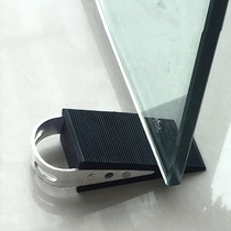 Door stopper door stopper door stopper door wedge rubber door blocking door top windproof anti-collision hotel Top door non-perforated door blocking