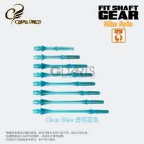 GEAR rotating larvae Slim-Spin Japan original Cosmo FIT dart bar light blue