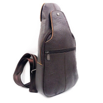 Special Price New Head Layer Cow Leather Practical Mens Bungalow Leather Retro Simple Mens Chest Bag Sports Casual Real Leather Bag