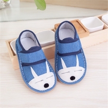 Baby handmade cloth shoes for men and children 1-3 years old 2 womens shoes autumn boy old Beijing baby toddler spring and autumn