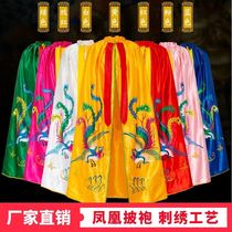 Buddhist supplies Buddha robe cloak embroidery Phoenix robe Buddha statue gown cloak Guanyin shawl shawl God clothes