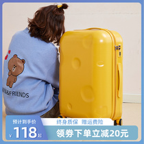 Luggage high face value 20 inch boarding small inch light trolley box ins Net Red new password box suitcase